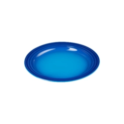 Prato Raso de Cerâmica 27 cm Azure Blue Le Creuset