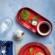 Prato de Servir em Cerâmica 25 cm Oblong Vermelho Le Creuset