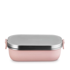 Lancheira Térmica de Aço Inox 900 ml On The Go Shell Pink Le Creuset