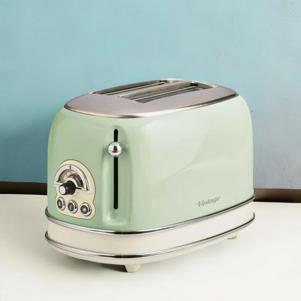 Torradeira Elétrica 750W 220V Vintage Verde Ariete