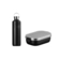 Kit Lancheira Hermética e Garrafa Térmica de Aço Inox On The Go Matte Black Le Creuset