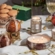 Mini Vela Decorativa de Vidro 50h Gilt Pomander e Hinoki Voluspa