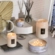 Mini Vela Decorativa de Vidro 50h Santal Vanille Voluspa