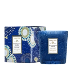 Vela Decorativa de Vidro Classico 60h Mediterranean Lemon Voluspa