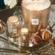 Vela Decorativa de Vidro 5 Pavios 250h Gilt Pomander e Hinoki Voluspa