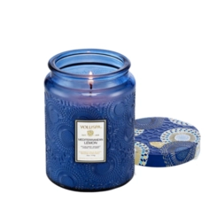 Vela Decorativa de Vidro Tamanho G 100h Mediterranen Lemon Voluspa