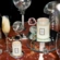 Vela Decorativa de Vidro Tamanho G 100h com Tampa Sparkling Cuvee Voluspa