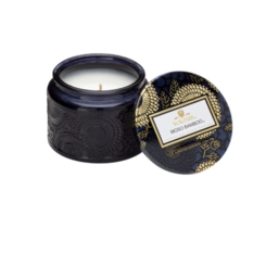 Vela Decorativa de Vidro Tamanho P 25h Moso Bamboo Voluspa