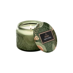 Vela Decorativa de Vidro Tamanho P 25h Temple Moss Voluspa