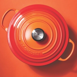 Panela Redonda Signature 20 cm Laranja Le Creuset