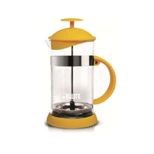 Cafeteira French Press 1 Litro Amarela Basic Bialetti Loja Cheff