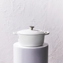 Panela Redonda Signature 24 cm Branco Le Creuset