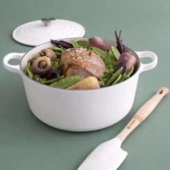 Panela Redonda Signature 20 cm Branco Le Creuset