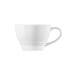 Caneca Bistrô de Cerâmica 400 ml Branco Le Creuset