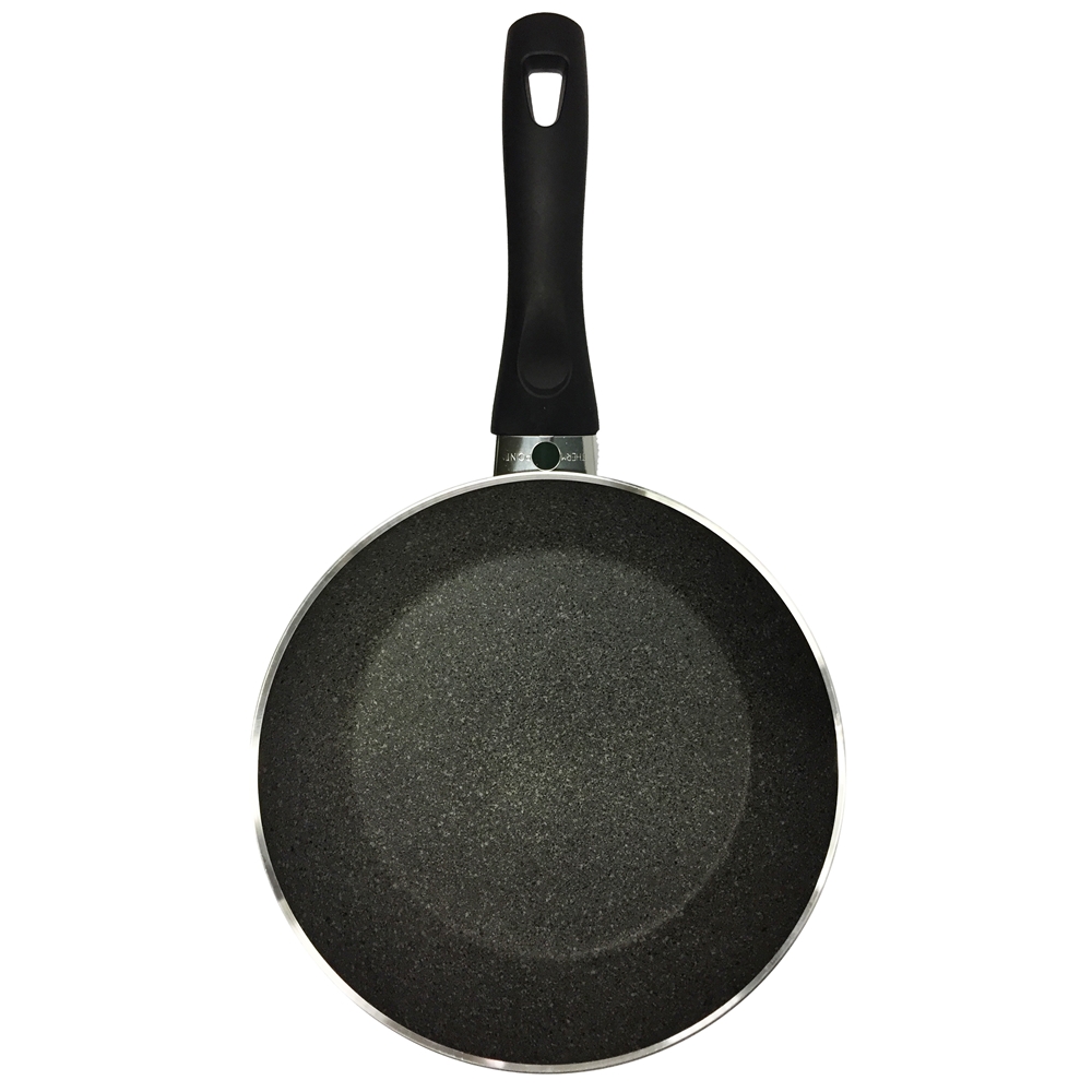 Ballarini Padella Bologna Granitium 28 Cm Con Coperchio – Antiaderente, Adatta A Induzione, Termopoint, Made In Italy