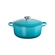 Panela Redonda Signature 20 cm Azul Caribe Le Creuset