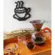 Conjunto de Xícaras de Vidro Duplo para Café 80 ml Mimo Style