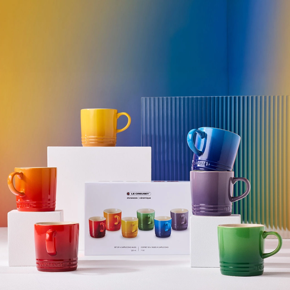 Set 6 Canecas 350 ml Gift Collection Le Creuset
