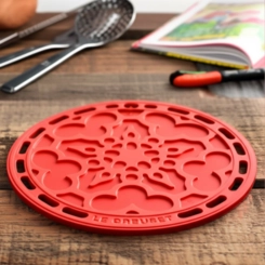 Suporte de Silicone Vermelho Le Creuset