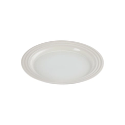 Prato Raso de Cerâmica 22 cm Meringue Le Creuset