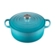 Panela Redonda Signature 26 cm Azul Caribe Le Creuset