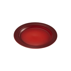 Prato Raso de Cerâmica 22 cm Vermelho Le Creuset