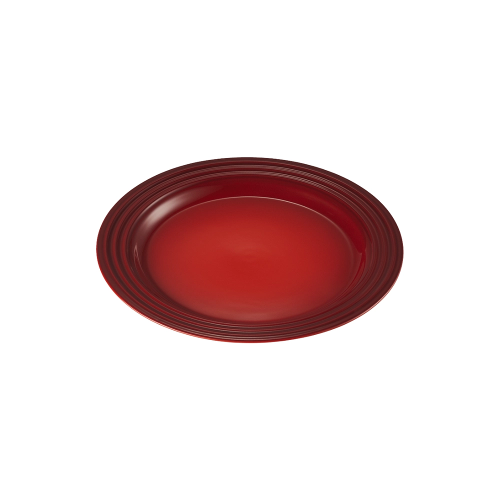 Prato Raso de Cerâmica 22 cm Vermelho Le Creuset
