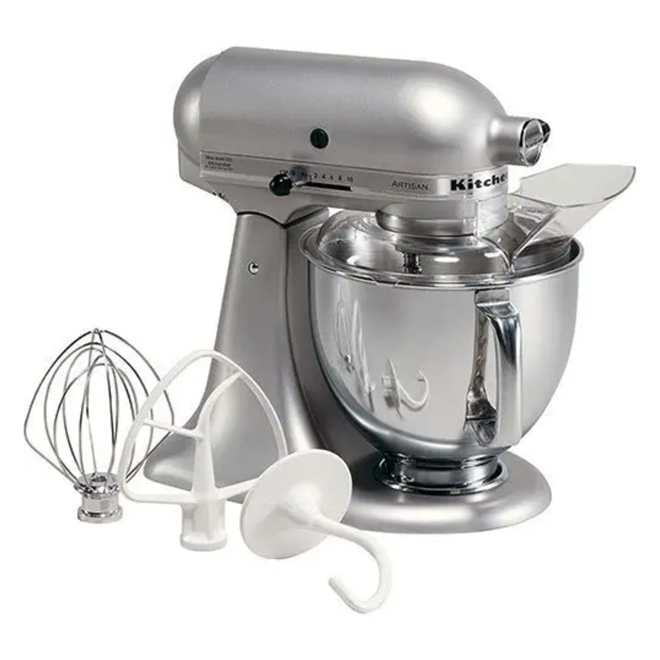 Batedeira Stand Mixer Artisan 110v Contour Silver KitchenAid
