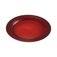 Prato Raso de Cerâmica 27 cm Vermelho Le Creuset
