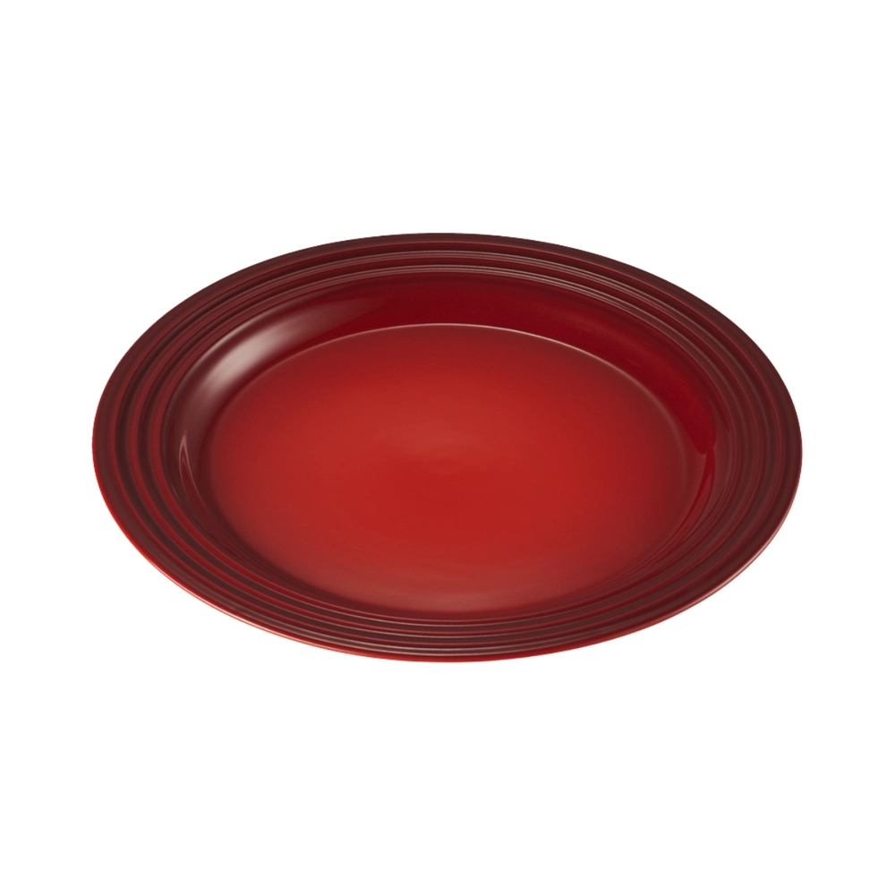 Prato Raso de Cerâmica 27 cm Vermelho Le Creuset