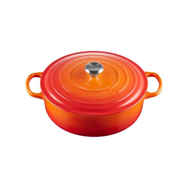 Panela Risotto Signature 30 cm Laranja Le Creuset | Loja Cheff