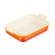 Travessa Retangular de Cerâmica Heritage 32 cm Laranja Le Creuset