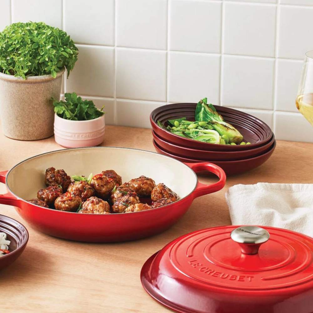 Caçarola Buffet Signature 26 cm Vermelho Le Creuset