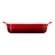 Travessa Retangular de Cerâmica Heritage 32 cm Vermelho Le Creuset