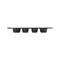 Forma para 12 Mini Muffins Antiaderente Preto Le Creuset
