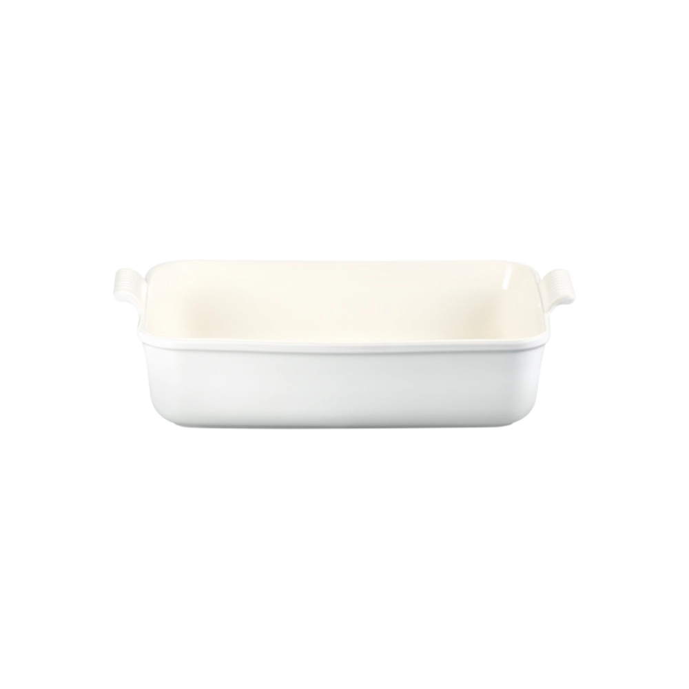 Travessa Retangular de Cerâmica Heritage 26 cm Cotton Le Creuset