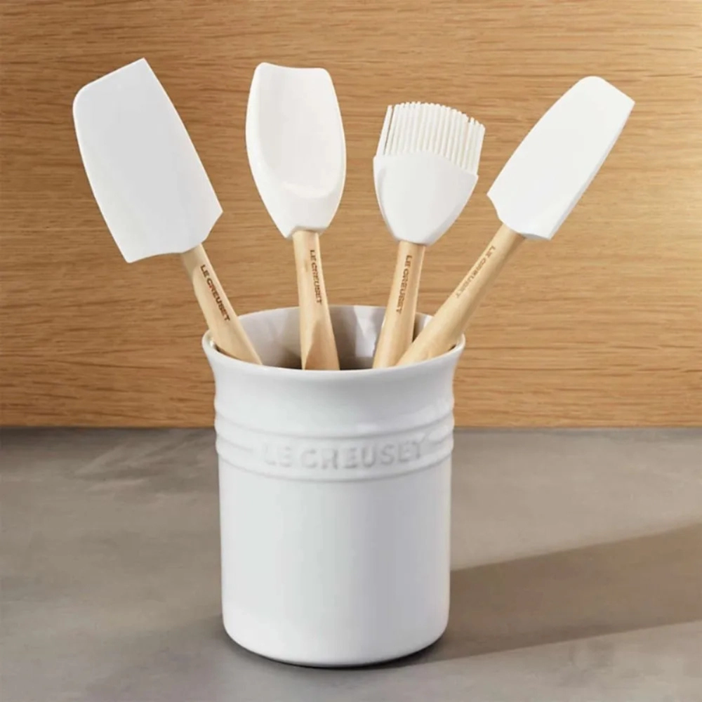 Porta Utensílios Classic em Cerâmica 1,1 Litro Cotton Le Creuset