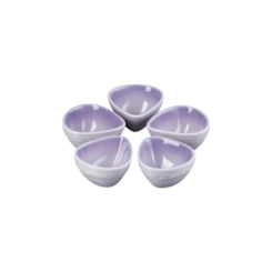 Set 5 Mini Bowls Petalas 100 ml Bluebell Roxo Le Creuset