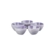 Set 5 Mini Bowls Petalas 100 ml Bluebell Roxo Le Creuset