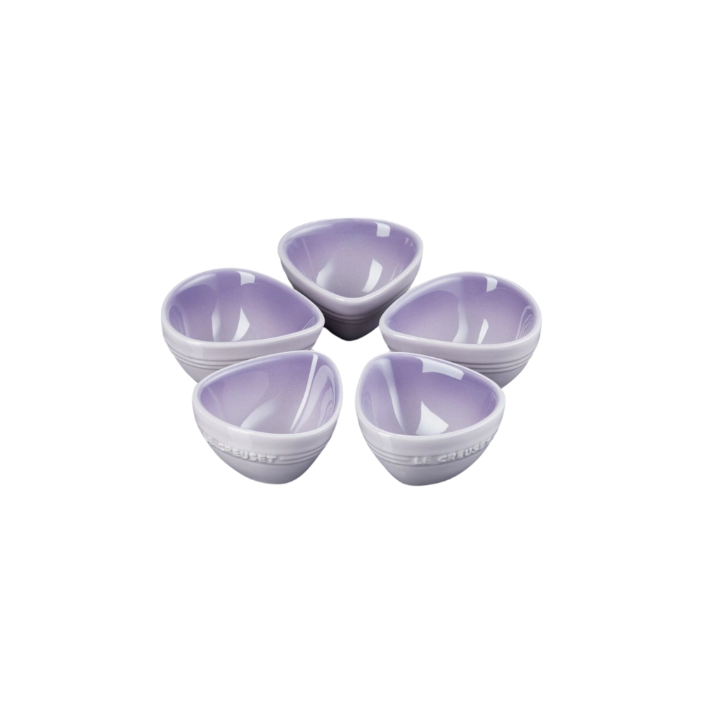 Set 5 Mini Bowls Petalas 100 ml Bluebell Roxo Le Creuset