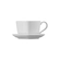 Caneca Coração com Pires em Cerâmica 220 ml Branco Le Creuset