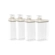 Jogo de 4 Dispenser Flow 2,3 Litros Bege Ou