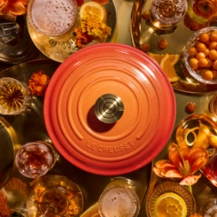 Panela Redonda Signature 18 cm Flamme Dorée Le Creuset