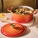 Panela Redonda Signature 20 cm Flamme Dorée Le Creuset