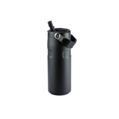 Garrafa Térmica Aerolight Flip Straw 473 ml Black Stanley