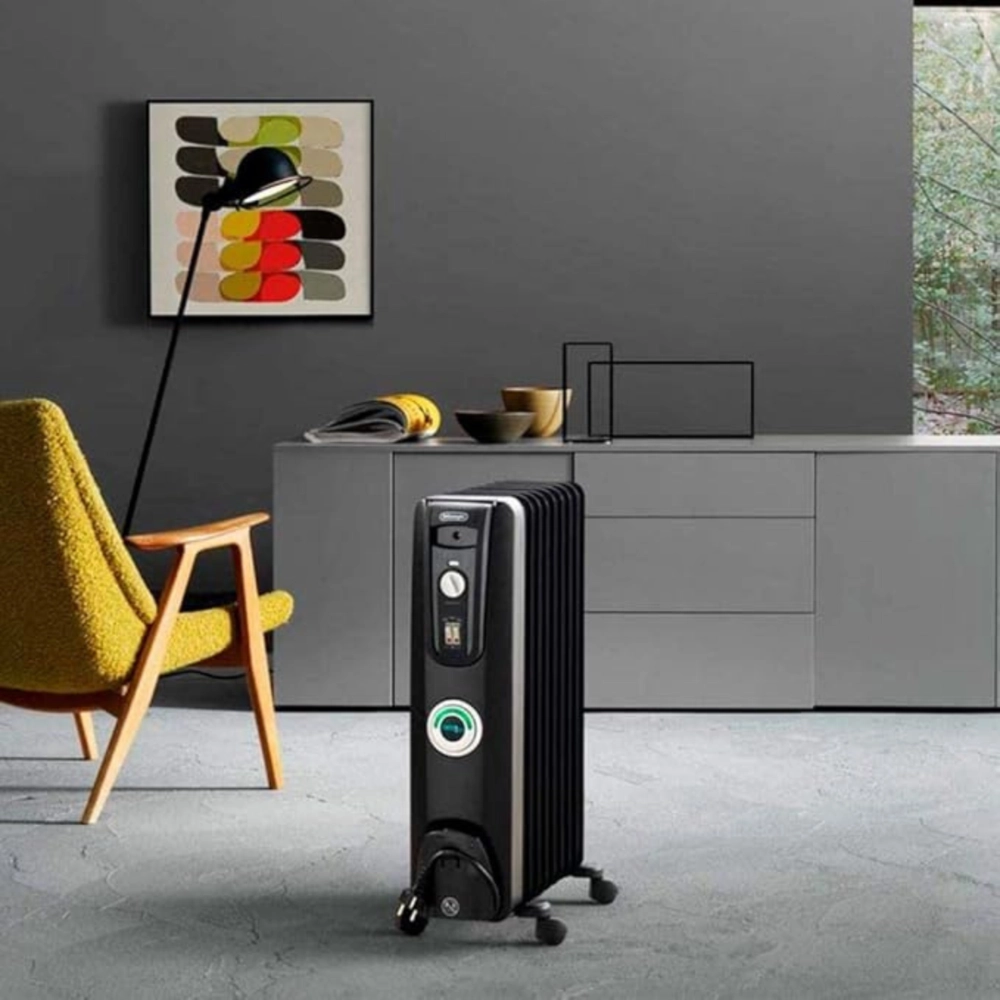 Aquecedor a Óleo Portátil ComforTemp 1500W 220V Preto DeLonghi