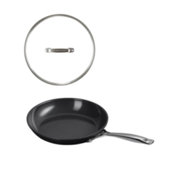 Kit Frigideira Rasa Non Stick Ceramic e Tampa 28 cm Le Creuset