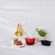 Conjunto Bowl de Preparo e Espátula Média Vermelho Le Creuset