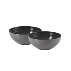 Jogo de 2 Bowls para Cereal de Cerâmica 16 cm Flint Le Creuset