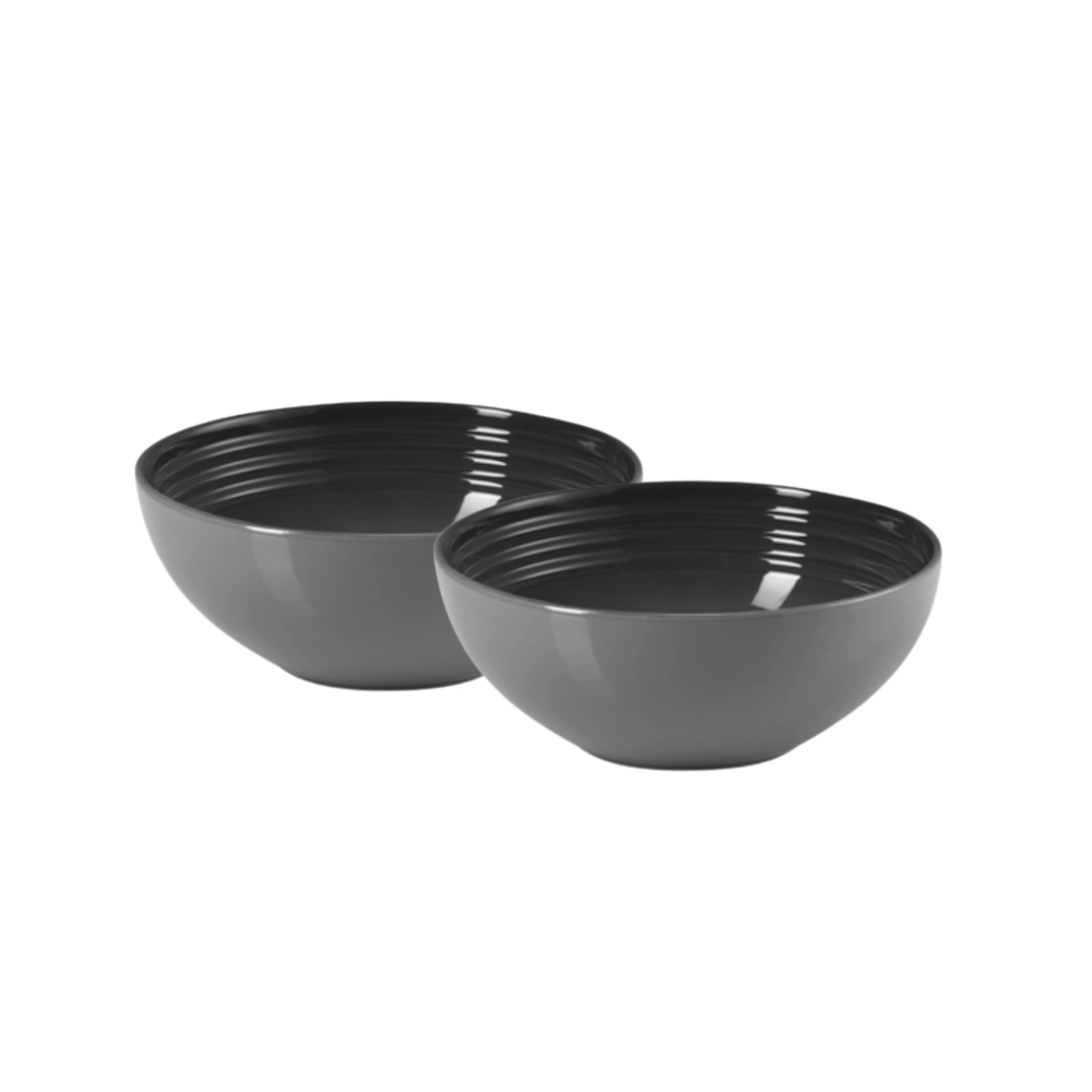 Jogo de 2 Bowls para Cereal de Cerâmica 16 cm Flint Le Creuset